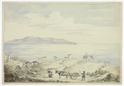 Utsikt over Dalkey fra veien av Elizabeth Murray
