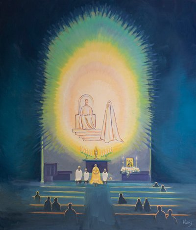 A Novena og Benediction er som en høytidelig 