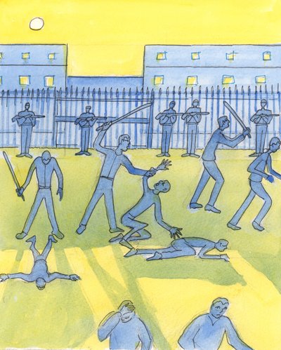 Regjeringer fornærmer Gud når de ikke klarer å beskytte og hjelpe folket sitt, 2004 (w/c på papir) av Elizabeth Wang