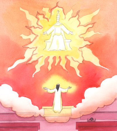 Jesus vår Gud og Frelser ber med oss og for oss ved hver messe, uansett hvilke 