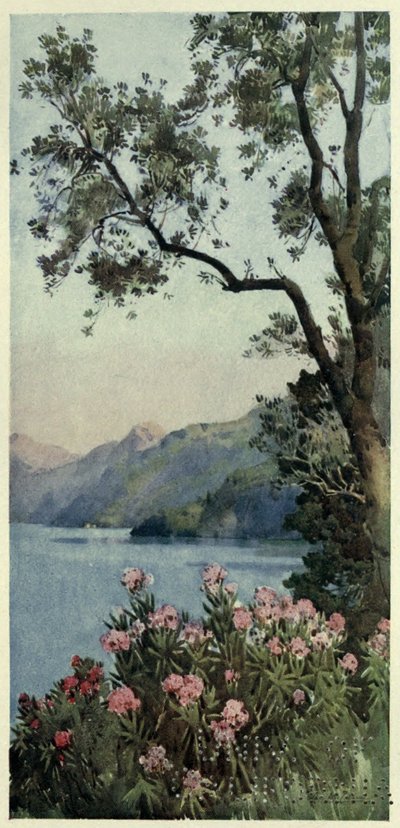 Lago di Como, illustrasjon fra 