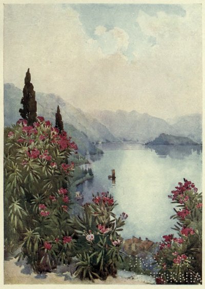 Villa Serbelloni, Lago di Como, Illustrasjon fra 