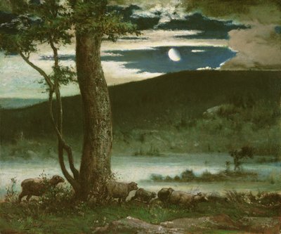 Midnattsmånen av Elliot Daingerfield