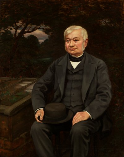 Portrett av Joseph Livesey (olje på lerret) av Elliott Seabrooke