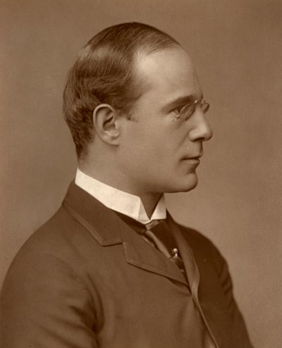 Richard Mansfield , britisk skuespiller-manager, 1888. av Elliott and Fry