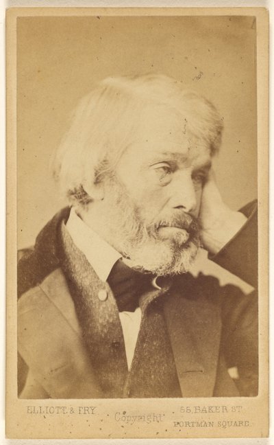 Thomas Carlyle (1795–1881) av Elliott and Fry
