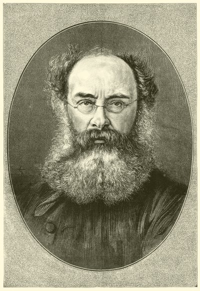 Portrett av Anthony Trollope av Elliott und Fry Studio
