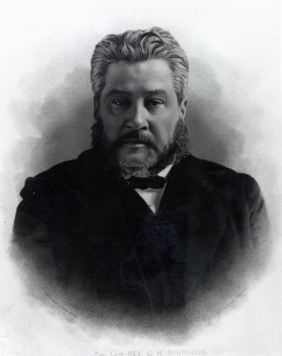 Pastor Charles Haddon Spurgeon, etter et fotografi av Elliot und Fry av Elliott und Fry Studio