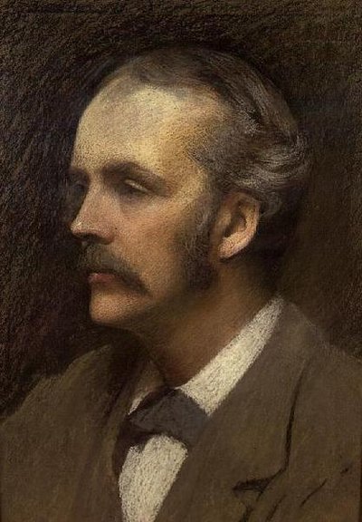 Portrett av Rt.Hon. Arthur Balfour av Ellis William Roberts