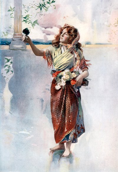 Ellaline Terriss i Bluebell i Fairyland, c1902. av Ellis and Walery