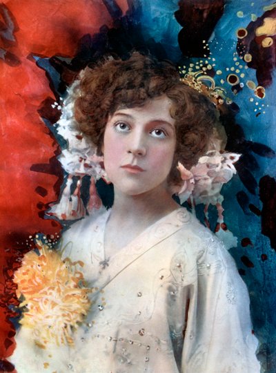 Florence Collingbourne i San Toy, c1902. av Ellis and Walery