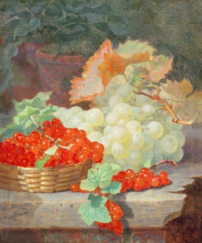 Rips og druer, 1864 av Eloise Harriet Stannard