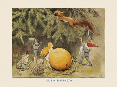 Solegget  Ekornet av Elsa Beskow