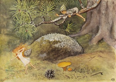 Solägget Kottarna (1932) av Elsa Beskow