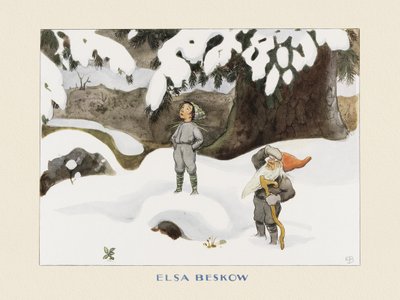 Solägget Vinter av Elsa Beskow