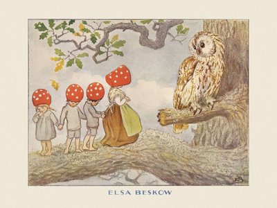 Tomtebobarnen – Uglen av Elsa Beskow