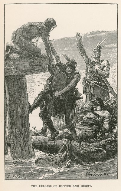 Hutter og Hurry-utgivelsen (gravering) av Elviro Michael Andriolli