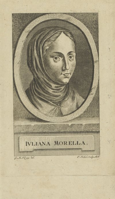 Portrett av Juliana Morell 1594-1653, før 1777. av Emanuel Eichel