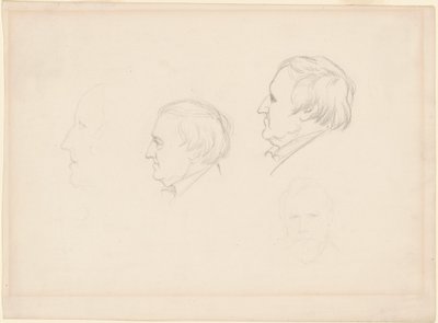 Studier av menn av Emanuel Gottlieb Leutze