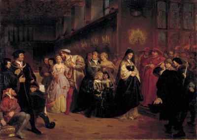 Frieriet til Anne Boleyn, 1846. av Emanuel Gottlieb Leutze