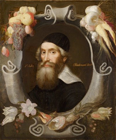 John Tradescant den eldre, 1600-tallet av Emanuel de Critz