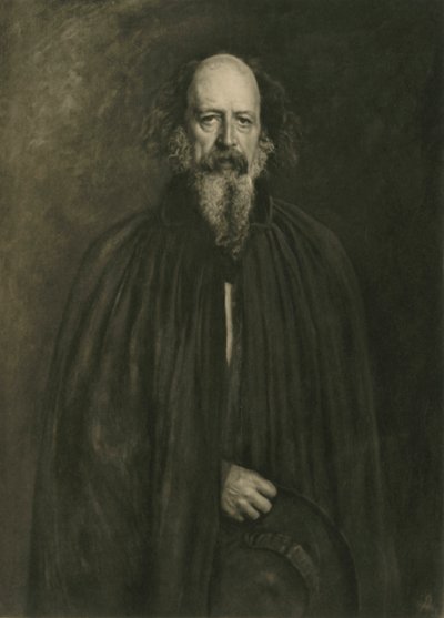Alfred Lord Tennyson, 1881, 1908. av Emery Walker