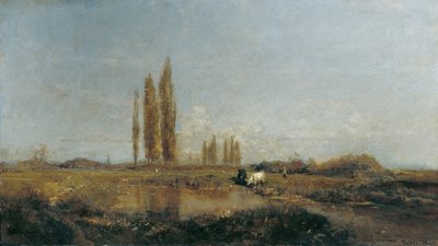 På Thaya nær Lundenburg av Emil Jakob Schindler