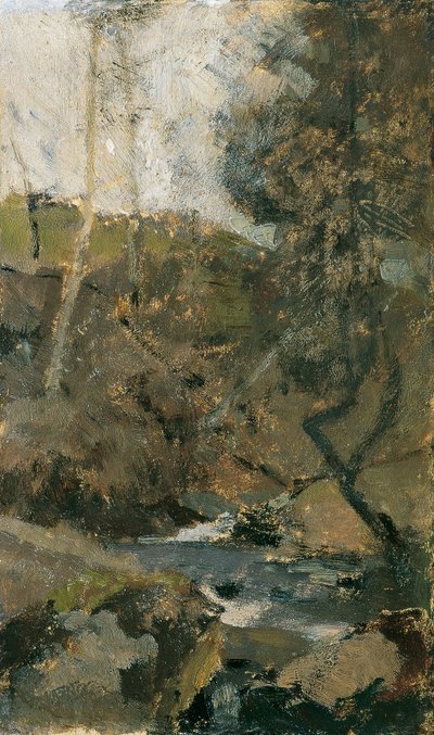 Bach i Wienerskogen av Emil Jakob Schindler