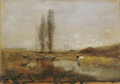 Myrland ved Lundenburg av Emil Jakob Schindler