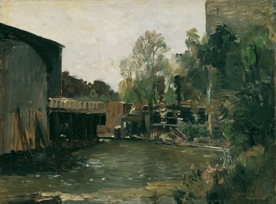 Møllevei i Plankenberg av Emil Jakob Schindler