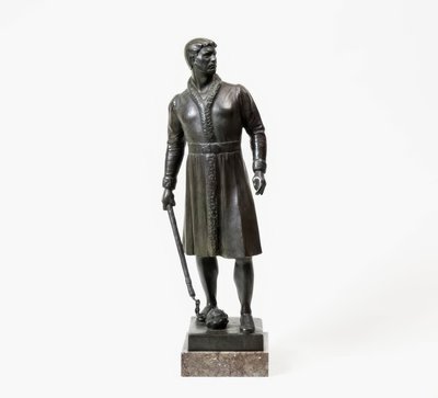 Kriger med morgenstjerne av Emil Jungblut