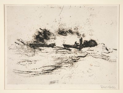 slepebåt av Emil Nolde