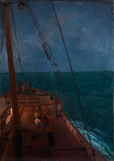 Nattcruise i Middelhavet av Emil Orlik