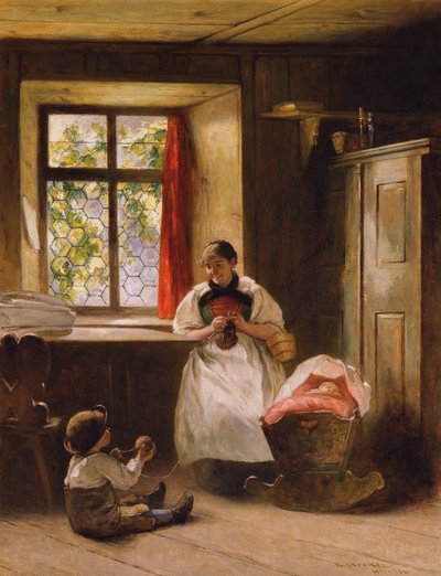 Den ansatte (gårdshuset) av Emil Strecker