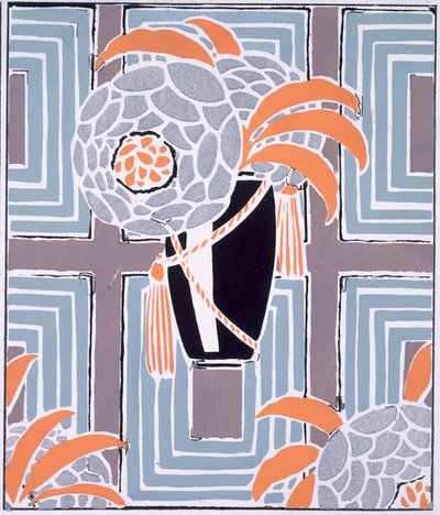 Blomster og løvverk, utgitt ca. 1925 (farge litho) av Émile Allain Séguy