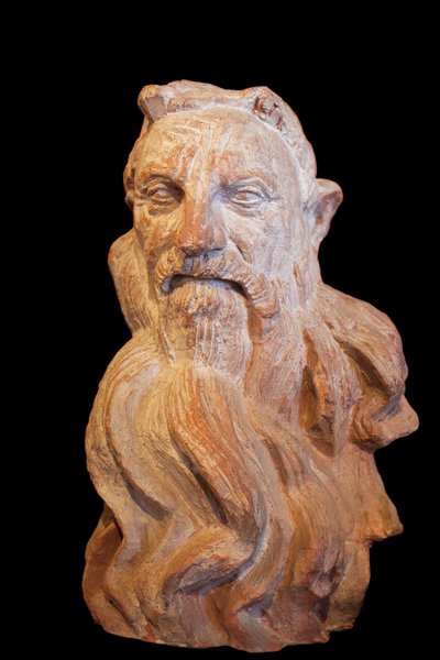 Byste av Auguste Rodin av Emile Antoine Bourdelle