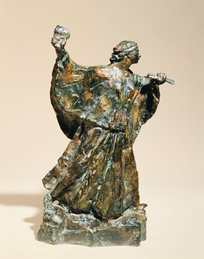 Skulptør på jobb; Kvinne skulptør på jobb, 1906 av Emile Antoine Bourdelle