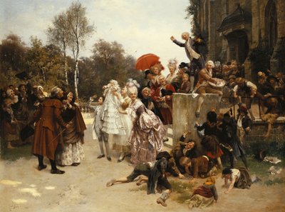 Dåpen, 1863 av Emile Antoine Bayard