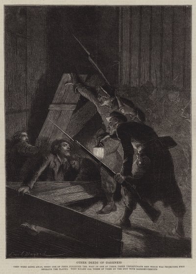 Historien om en forbrytelse, et øyenvitnes vitnesbyrd av Emile Antoine Bayard
