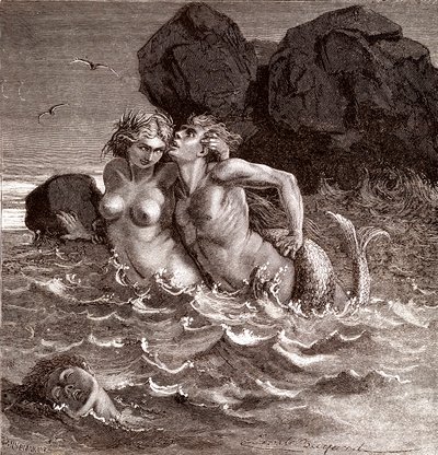 Havfruen av Emile Antoine Bayard