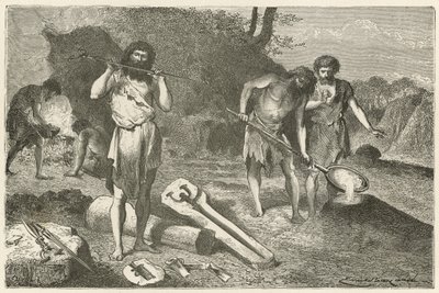 Et formeverksted i bronsealderen av Emile Antoine Bayard