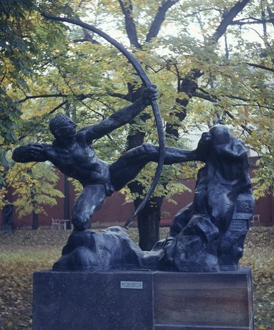 Hercules the Archer, 1909 (bronse) av Emile Antoine Bourdelle