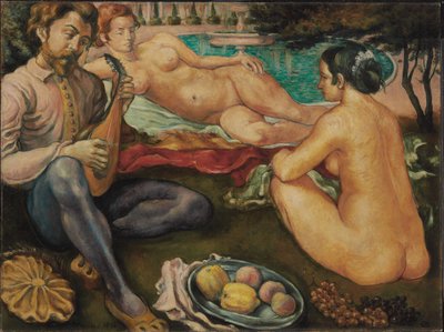 Court of Love, 1890 av Emile Bernard