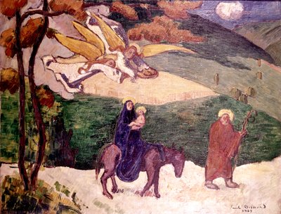 Fly til Egypt av Emile Bernard