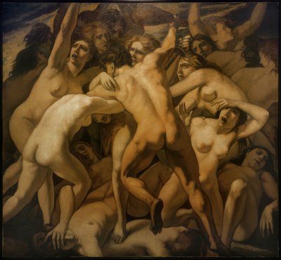 Mannens kamp mot kvinnen av Emile Bernard