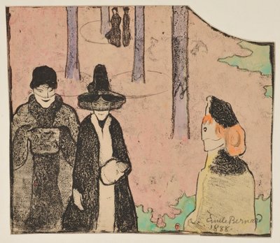Spaserturen av Emile Bernard