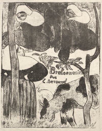 Les Bretonneries: Tittelside av Emile Bernard