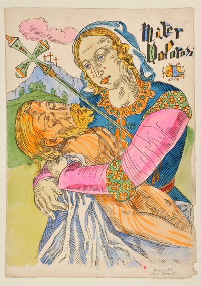 Smertens mor av Emile Bernard