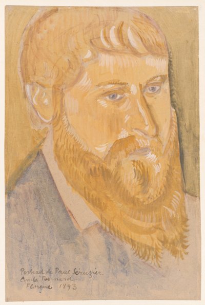 Portrett av Paul Sérusier av Emile Bernard