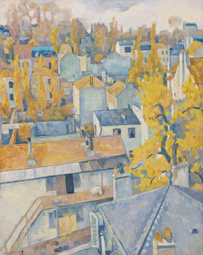 Takutsikt, 1890. av Emile Bernard